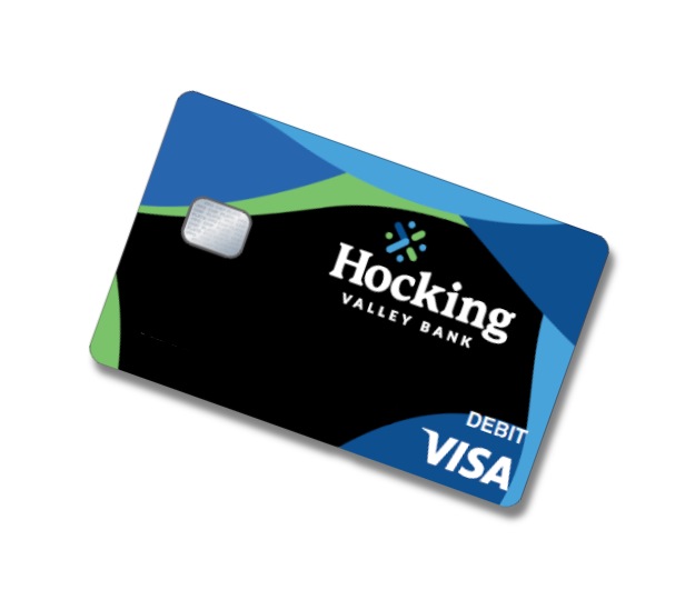 Branded Hocking Valley Bank Debit Card