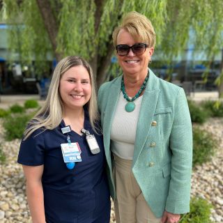 Breah Barnhart, 
HVB Nursing Scholarship Recipient